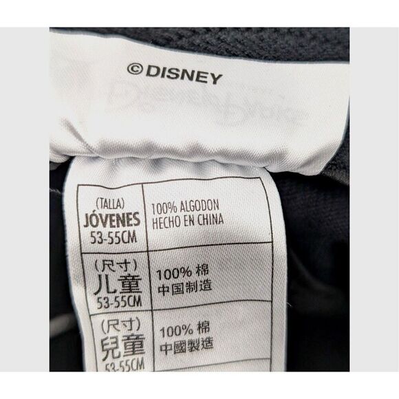 Disney Parks Angry Mickey Mouse Hat Youth Black Graffiti Streetwear - Picture 10 of 11